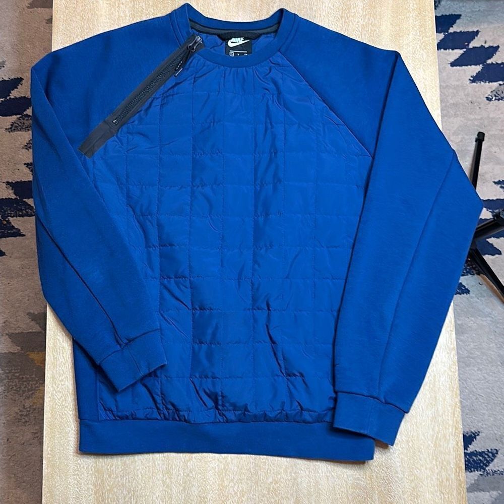 Nike Tech Pack Quilted Crew Sweatshirt‎